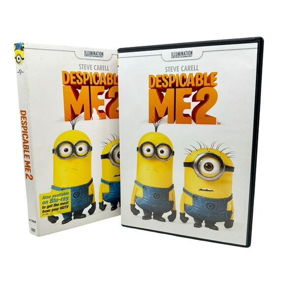 3 DVD/ Blu-Ray Lot - Despicable Me 2, Minions, Minion Madness - Picture 2 of 10